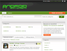 Tablet Screenshot of annonces.android-software.fr
